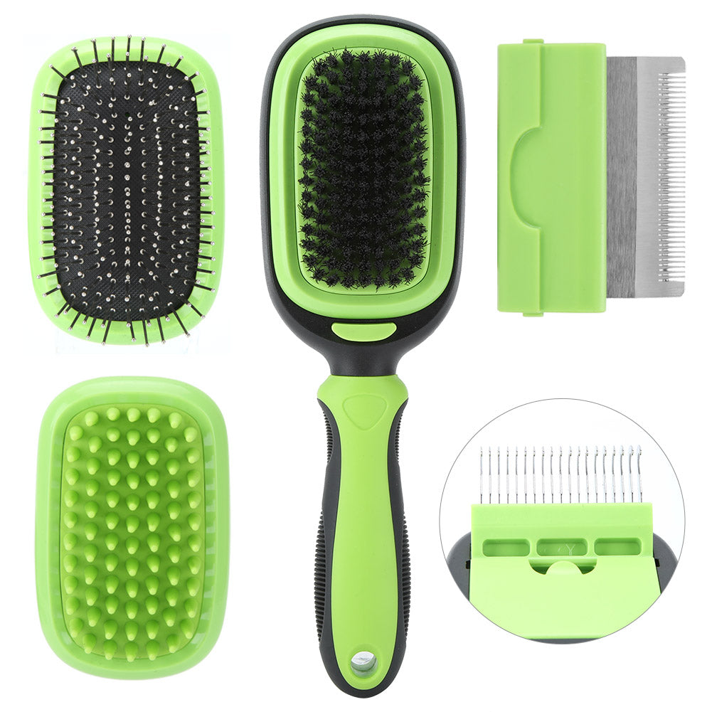 5-in-1 Pet Cleaning and Grooming Comb Set – Keep Your Pet's Coat Pristine!