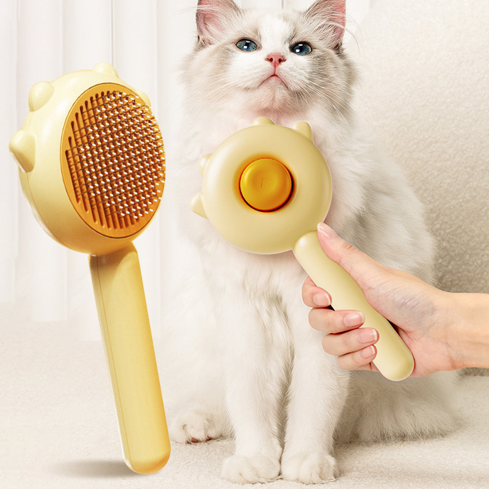 Cat Comb Massage Pet Magic Comb - Hair Removal, Grooming, and Scratching All-in-One